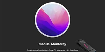 32GB Type-C & USB-A, MacOS Monterey 12.6 (21G115), Bootable USB Drive 3.2 Gen , Full Install / Upgrade / Recovery Mac OS X