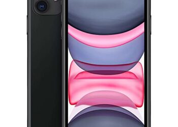 Apple iPhone 11, 64GB, Black - Unlocked (Renewed)