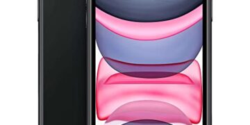 Apple iPhone 11, 64GB, Black - Unlocked (Renewed)