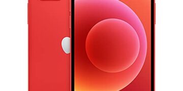 Apple iPhone 12, 128GB, (Product)Red - Fully Unlocked (Renewed)