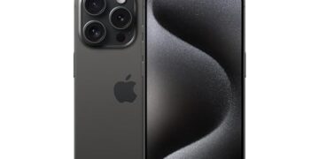 Apple iPhone 15 Pro (128 GB) - Black Titanium | [Locked] | Boost Infinite plan required starting at $60/mo. | Unlimited Wireless | No trade-in needed to start | Get the latest iPhone every year