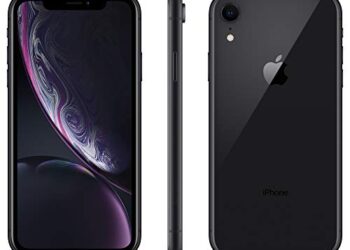 Apple iPhone XR, 64GB, Black - Unlocked (Renewed)