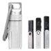 BIU-BOOM-Ledger Nano X S S Plus Case-Waterproof Fire-Resistant Safe Storage Crypto Wallet Accessory-Compatible Cryptocurrency USB Thumb Drive Device casefor Protecting(Silver)