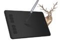 Drawing Tablet HUION Inspiroy H640P Graphics Tablet with Battery-Free Stylus 8192 Pressure Sensitivity 6 Hot Keys, 6 x 4inch Pen Tablet for Digital Art, Design & Animation, Work with Mac, PC&Mobile