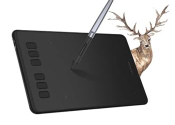 Drawing Tablet HUION Inspiroy H640P Graphics Tablet with Battery-Free Stylus 8192 Pressure Sensitivity 6 Hot Keys, 6 x 4inch Pen Tablet for Digital Art, Design & Animation, Work with Mac, PC&Mobile