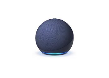 Echo Dot (5th Gen, 2022 release) | With bigger vibrant sound, helpful routines and Alexa | Deep Sea Blue