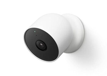 Google Nest Cam Outdoor or Indoor, Battery - 2nd Generation - 1 Pack