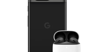 Google Pixel 8 - Unlocked Android Smartphone - Obsidian - 256 GB with Pixel Buds Pro - Charcoal
