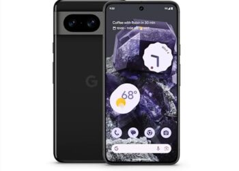Google Pixel 8 - Unlocked Android Smartphone with Advanced Pixel Camera, 24-Hour Battery, and Powerful Security - Obsidian - 128 GB
