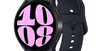 SAMSUNG Galaxy Watch 6 40mm Bluetooth Smartwatch w/ Fitness Tracker, Personalized HR Zones, Advanced Sleep Coaching, Heart Monitor, BIA Sensor, US Version, Graphite