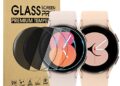 Suoman 2+2 Pack for Samsung Galaxy Watch 6 40mm / Galaxy Watch 5 40mm / Galaxy Watch 4 40mm Privacy Screen Protector, [Anti-Peeping] Tempered Glass Protector for Galaxy Watch 6/5/4 (40mm) Smartwatch