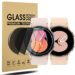 Suoman 2+2 Pack for Samsung Galaxy Watch 6 40mm / Galaxy Watch 5 40mm / Galaxy Watch 4 40mm Privacy Screen Protector, [Anti-Peeping] Tempered Glass Protector for Galaxy Watch 6/5/4 (40mm) Smartwatch