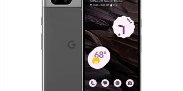 Google Pixel 7a - Unlocked Android Cell Phone - Smartphone with Wide Angle Lens and 24-Hour Battery - 128 GB – Charcoal