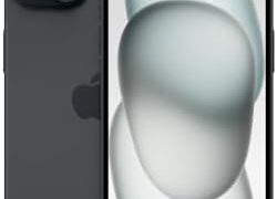 Apple iPhone 15, 128GB, Black - Unlocked (Renewed Premium)
