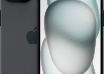 Apple iPhone 15, 128GB, Black - AT&T (Renewed)