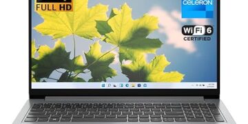 Lenovo IdeaPad 1 Student Laptop, Intel Dual Core Processor, 20GB RAM, 1TB SSD + 128GB eMMC, 15.6" FHD Display, 1 Year Office 365, Windows 11 Home, Wi-Fi 6, Webcam, Bluetooth, SD Card Reader, Grey