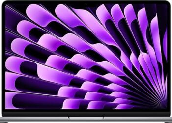 Apple 2024 MacBook Air 13-inch Laptop with M3 chip: Built for Apple Intelligence, 13.6-inch Liquid Retina Display, 8GB Unified Memory, 256GB SSD Storage; Space Grey, French