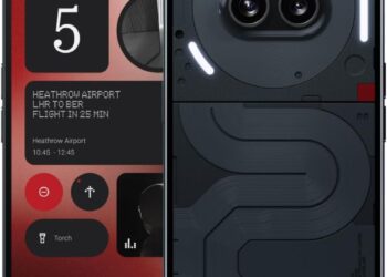 Nothing Phone (2a) 8+128GB - Handy ohne vertrag mit Nothing OS 2.5 - Schwarz