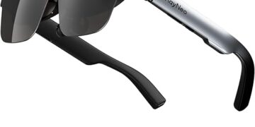 RAYNEO Air 2s XR Glasses - Latest AR Glasses with 4 Speakers, 201" Micro OLED with 120 Hz, 5000 nits Brightness, Smart Glasses for iPhone 16/15/Android/MacBook/Switch/PS5/Steam Deck/Gaming Console.