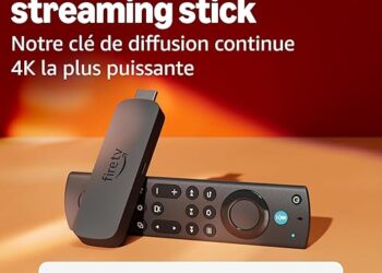 Amazon Fire TV Stick 4K Max (newest model), streaming device, supports Wi-Fi 6E, free & live TV without cable or satellite