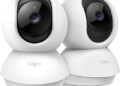 Tapo 2K Pan/Tilt Security Camera for Baby Monitor, Dog Camera w/Motion Detection, 2-Way Audio Siren, Night Vision, Cloud&SD Card Storage, Works w/Alexa & Google Assistant, 2-Pack (Tapo C210P2)