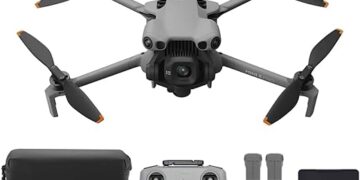 DJI Mini 5 Pro Fly More Combo Plus with DJI RC 2, Drone with Camera, 1-Inch CMOS, 4K Drone for Beginners, Obstacle Sensing, ActiveTrack 360°, 225° Gimbal Rotation, Extended Battery Life