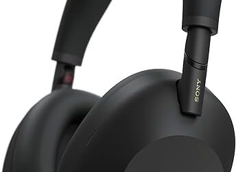 Sony WH-1000XM6 The Best Noise Canceling Wireless Headphones, HD NC Processor QN3, 12 Microphones, Adaptive NC Optimizer, Mastered by Engineers, Studio-Quality, 30-Hour Battery, Black