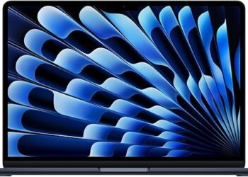 Apple 2026 MacBook Air 13-inch Laptop with M5 chip: Built for AI, 13.6-inch Liquid Retina Display, 16GB Unified Memory, 512GB SSD, 12MP Center Stage Camera, Touch ID, Wi-Fi 7; Midnight