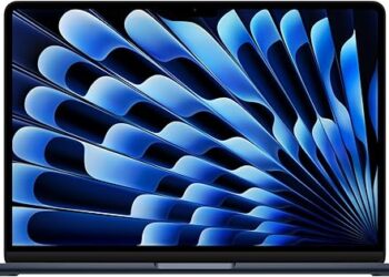 Apple MacBook Air with Apple M3 Chip, 13-inch, 8GB RAM, 256GB SSD Storage, Midnight (Renewed)