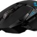 Logitech G502 Hero High Performance Wired Gaming Mouse, Hero 25K Sensor, 25,600 DPI, RGB, Adjustable Weights, 11 Programmable Buttons, On-Board Memory, PC/Mac, Black