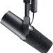 Shure SM7B Dynamic Studio Microphone - XLR Mic for Podcasting, Streaming, Vocal Recording & Broadcasting, Wide Frequency Range, Smooth Warm Audio, Detachable Windscreen, Black