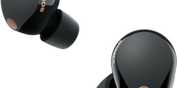 Sony WF-1000XM5 Premium Noise Cancelling Truly Wireless Bluetooth Earbuds & in-Ear Headphones with Alexa Built-in, Black