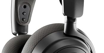 SteelSeries Arctis Nova 7 Wireless Gen 2 Gaming Headset - Real-Time App Control, 50+ HR Play, Neodymium Drivers, Mix 2.4GHz/Bluetooth, PC, PS5, PS4, Switch 1/2, Mobile - Black