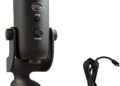 Blue Yeti USB Microphone for PC, Mac, Gaming, Recording, Streaming, Podcasting, Studio and Computer Condenser Mic with Blue VO!CE Effects, 4 Pickup Patterns, Plug and Play - Blackout