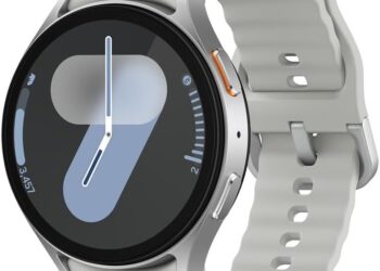 Samsung Galaxy Watch7 44MM Bluetooth AI Smartwatch w/Energy Score, Wellness Tips, Heart Rate Tracking, Sleep Monitor, Fitness Tracker, 2024,(Silver) (Renewed)