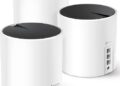 TP-Link Deco AX3000 WiFi 6 Mesh System(Deco X55) - Covers up to 6,500 Sq.Ft., Replaces Wireless Router and Extender, 3 Gigabit Ports per Unit, Supports Ethernet Backhaul,3-Pack