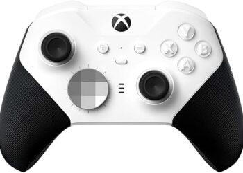 Xbox Elite Series 2 Core Wireless Gaming Controller (2025) – White – Xbox Series X|S, Xbox One, Windows PC, Android, and iOS - Elite Series 2 Edition